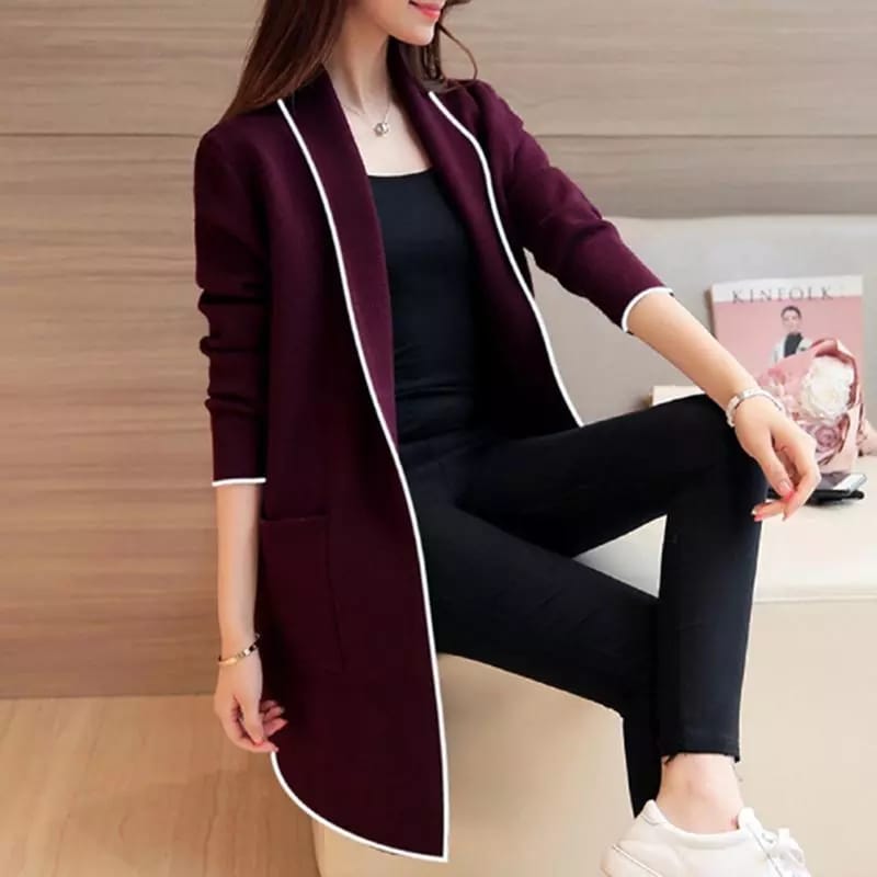 Women Lapel Casual Coat - choakas